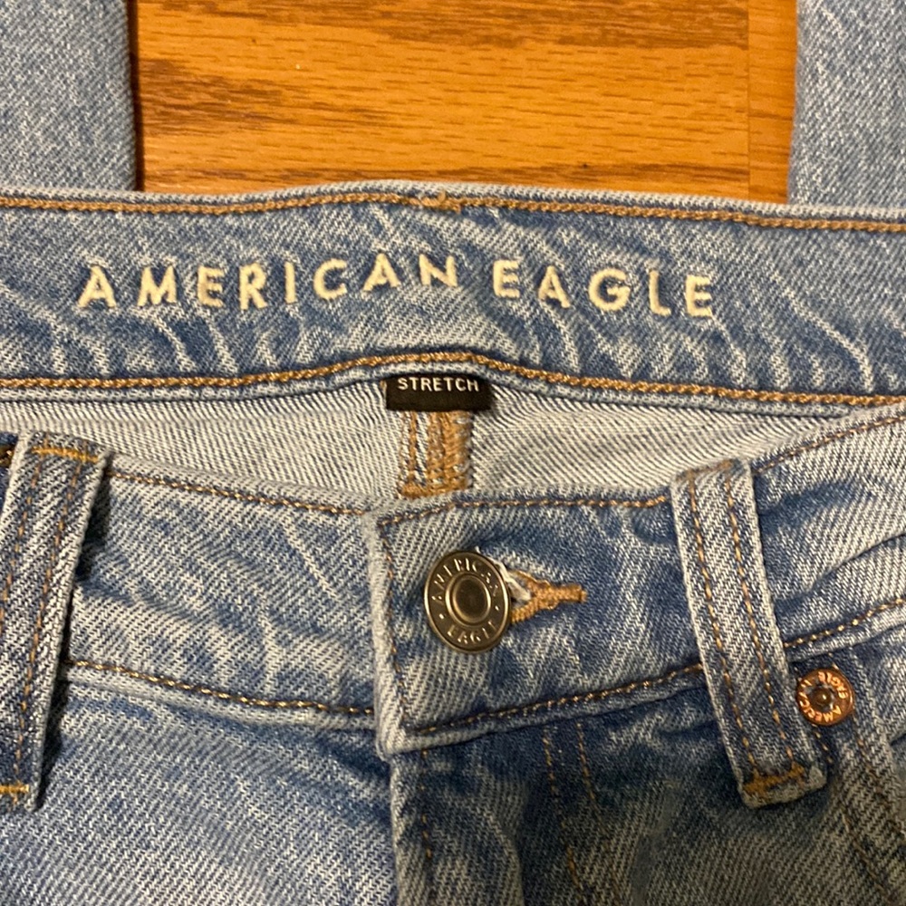 👀➡️ 🦅 NWOT American Eagle Stretch 90’s Low-Rise Skinny Kick - Size 6